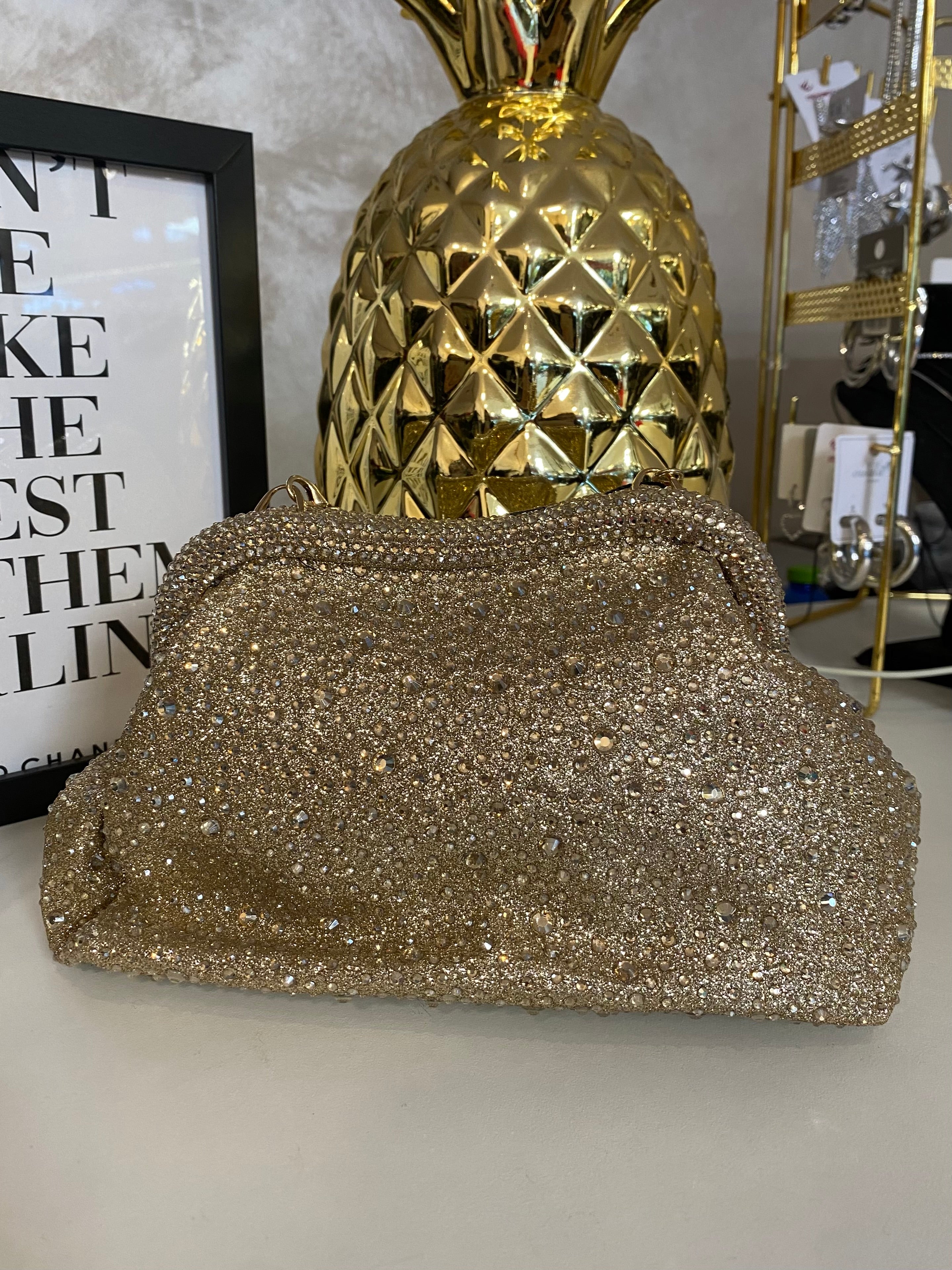Clutch bag Golden