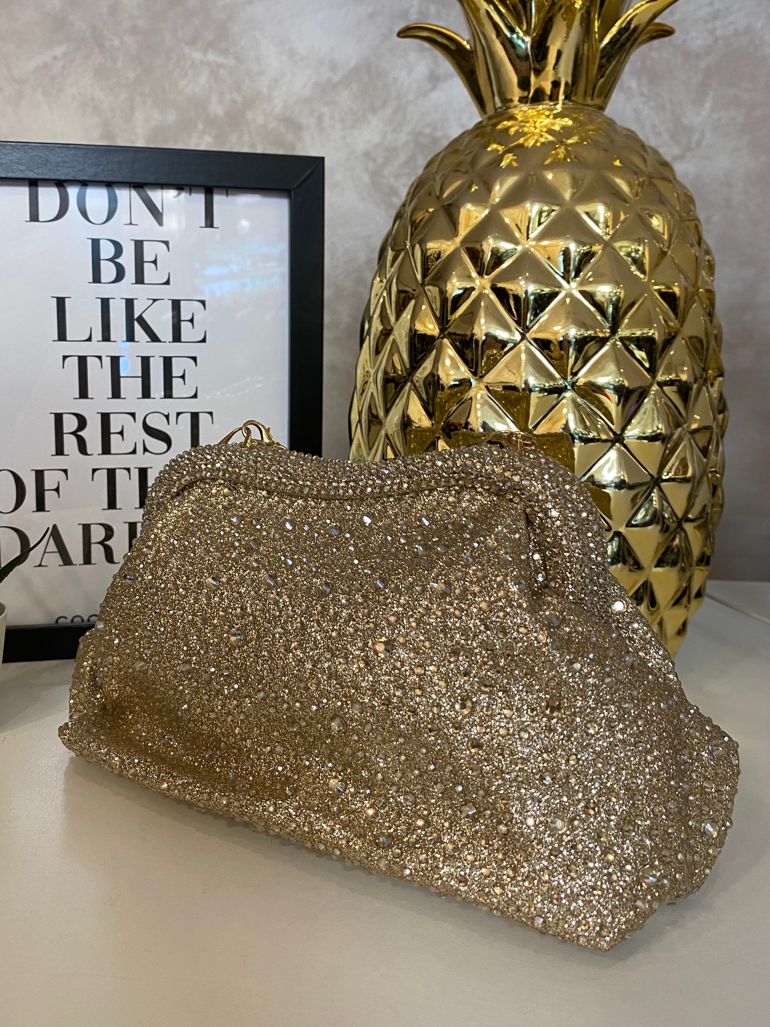 Clutch bag Golden