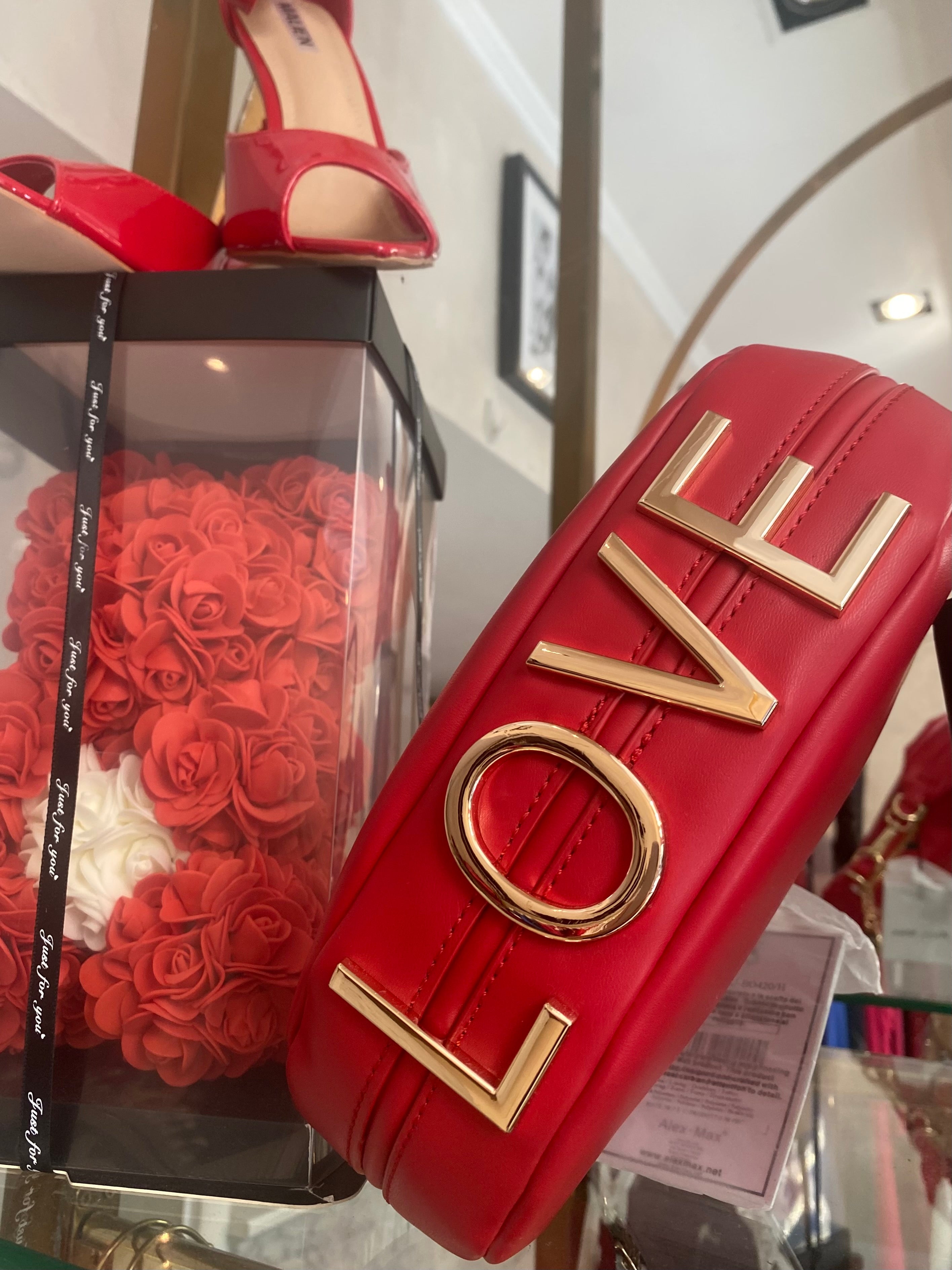 Midi bag Love Red